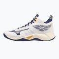 Παπούτσια βόλεϊ Mizuno Wave Dimension Mid white/blue ribbon/mp gold 8