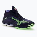 Ανδρικά παπούτσια βόλεϊ Mizuno Wave Lightning Z7 Mid evening blue / tech green / lolite