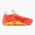 Ανδρικά παπούτσια βόλεϊ Mizuno Wave Momentum 3 neon flame / black / bolt2 neon 2