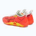 Ανδρικά παπούτσια βόλεϊ Mizuno Wave Momentum 3 neon flame / black / bolt2 neon 4