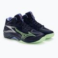 Ανδρικά παπούτσια βόλεϊ Mizuno Thunder Blade Z Mid evening blue / tech green / lolite 5