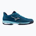 Ανδρικά παπούτσια τένις Mizuno Wave Exceed Light 2 AC moroccan blue / white / bluejay 9