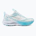 Mizuno Wave Inspire 20 SP λευκό/ασημί/μπλε λάμψη παπούτσι για τρέξιμο 2