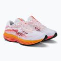 Γυναικεία αθλητικά παπούτσια τρεξίματος Mizuno Wave Rider 27 λευκό/μαύρο/dubarry 5