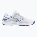 Ανδρικά παπούτσια βόλεϊ Mizuno Cyclone Speed 4 white/sailor blue/silver 8