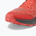 Ανδρικά παπούτσια για τρέξιμο Mizuno Wave Daichi 8 cayenne/μαύρο/κόκκινο υψηλού κινδύνου 7