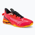 Ανδρικά παπούτσια χάντμπολ Mizuno Wave Mirage 5 radiant red/white/carrot curl