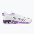 Γυναικεία παπούτσια χάντμπολ Mizuno Wave Mirage 5 white/patrician purple/quince 2