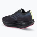 Ανδρικά παπούτσια για τρέξιμο Mizuno Wave Rebellion Pro 2 black/silver/pink tetra 3