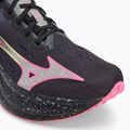 Ανδρικά παπούτσια για τρέξιμο Mizuno Wave Rebellion Pro 2 black/silver/pink tetra 7