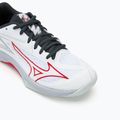 Παιδικά παπούτσια βόλεϊ Mizuno Lightning Star Z7 white/salsa/black 7