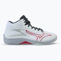 Ανδρικά παπούτσια βόλεϊ Mizuno Thunder Blade Z Mid white/salsa/black 2