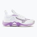 Γυναικεία παπούτσια βόλεϊ Mizuno Wave Momentum 3 white/patrician purple/quince 2