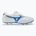 Ανδρικά παπούτσια ποδοσφαίρου Mizuno Morelia II Elite Md white/laser blue/gold 2