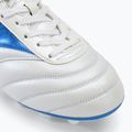 Ανδρικά παπούτσια ποδοσφαίρου Mizuno Morelia II Elite Md white/laser blue/gold 7