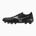 Ανδρικά παπούτσια ποδοσφαίρου Mizuno Morelia Neo IV β Elite FG black/galaxy silver 8