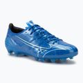 Ανδρικά παπούτσια ποδοσφαίρου Mizuno α Elite FG white/laser blue/gold