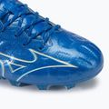 Ανδρικά παπούτσια ποδοσφαίρου Mizuno α Elite FG white/laser blue/gold 7