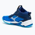 Ανδρικά παπούτσια χάντμπολ Mizuno Wave Stealth Neo 2 Mid mugen blue/white/estate blue 3