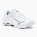 Γυναικεία παπούτσια βόλεϊ Mizuno Wave Voltage 2 white/aleutian/cloud pink