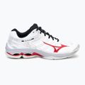 Ανδρικά παπούτσια βόλεϊ Mizuno Wave Voltage 2 white/salsa/black 2