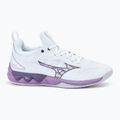 Γυναικεία παπούτσια βόλεϊ Mizuno Wave Luminous 3 white/patrician purple/quince 2