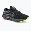 Ανδρικά παπούτσια για τρέξιμο Mizuno Wave Inspire 20 black/silver/sunny lime