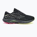 Ανδρικά παπούτσια για τρέξιμο Mizuno Wave Inspire 20 black/silver/sunny lime 2