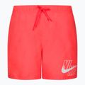 Ανδρικό μαγιό Nike Logo Solid 5" Volley κολυμβητικό σορτς πορτοκαλί NESSA566-631