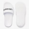 Γυναικείες παντόφλες Lacoste 47CFA0032 white/black 12