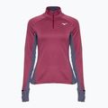 Γυναικείο φούτερ για τρέξιμο Mizuno Warmalite Half Zip violet quartz