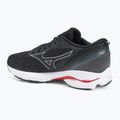 Ανδρικά παπούτσια τρεξίματος Mizuno Wave Prodigy 6 μαύρο/ασημί/κόκκινο υψηλού κινδύνου 3