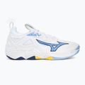 Mizuno Wave Momentum 3 παπούτσια βόλεϊ λευκό/μπλε/μπλε αέρα μπλε 2