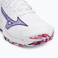 Mizuno Wave Momentum 3 παπούτσια βόλεϊ λευκό/βιολετί indigo/camellia rose 7