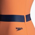 Speedo Γυναικείο ολόσωμο μαγιό με ζώνη Deep U-Back πορτοκαλί 8-00307415485 3