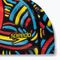 Speedo Printed Pace Junior παιδικό καπέλο μαύρο και χρώμα 8-1352614609 6