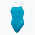 Speedo Solid Vback βιδωτό/λευκό γυναικείο ολόσωμο μαγιό 2