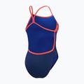 Speedo Placement Digital Vback γυναικείο ολόσωμο μαγιό cerulean blue/true cobalt/watermelon/white 3