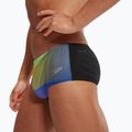 Ανδρικό Speedo Allover Digital Brief σλιπ κολύμβησης μαύρο/γλυκό μωβ 7