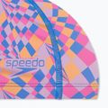 Speedo Printed Pace παιδικό καπέλο κολύμβησης παιωνία ροζ/νεκταρίνη/κίκι ροζ 2