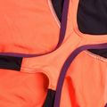 Speedo Placement Laneback ολόσωμο μαγιό μαύρο/κόκκινο/πλουμ dandy 4