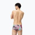 Ανδρικό μποξεράκι κολύμβησης Speedo 13.5 cm Allover Training Club Brief black/matcha green/siren red 3