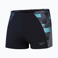 Ανδρικό μποξεράκι κολύμβησης Speedo Endurance+ MAX Splice Aquashort black/usa charcoal/marine