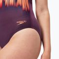 Ολόσωμο μαγιό κολύμβησης Speedo Digital Printed Medalist plum dandy/siren red/nectarine/picton 8