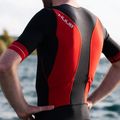 Ανδρικό HUUB Race Long Course Tri Suit μαύρο/κόκκινο RCLCS 9