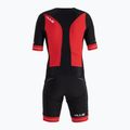 Ανδρικό HUUB Race Long Course Tri Suit μαύρο/κόκκινο RCLCS 2