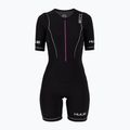 Γυναικείο κοστούμι τριάθλου HUUB Aura Long Course Tri Suit μαύρο AURLCS