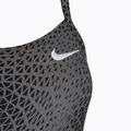 Nike Hydrastrong Delta Racerback γυναικείο ολόσωμο μαγιό μαύρο 3