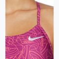 Γυναικείο ολόσωμο μαγιό κολύμβησης Nike Hydrastrong Multi Print Cutout hot fuchsia 4