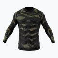 SMMASH Tiger Armour ανδρικό μακρυμάνικο rashguard μαύρο-πράσινο RSO3